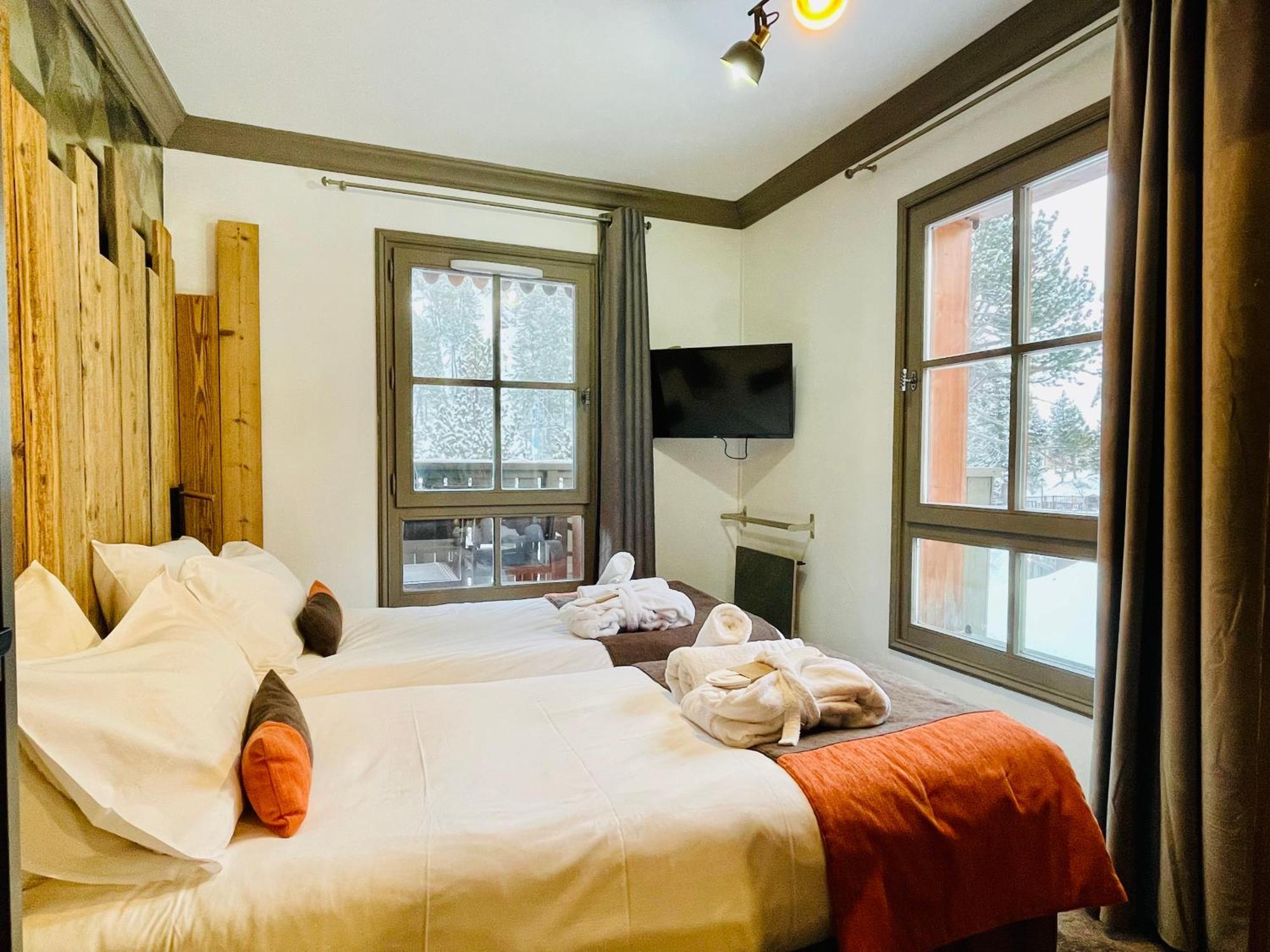 Arc 1950 Appt 6/8 Pers Luxe Manoir Savoie - Ski In Ski Out Les Arcs  ภายนอก รูปภาพ